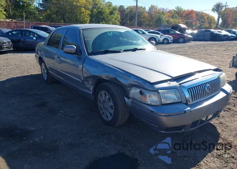 2006 Mercury Grand Marquis Gs из США, поврежденный, VIN 2MEFM74V86X606653